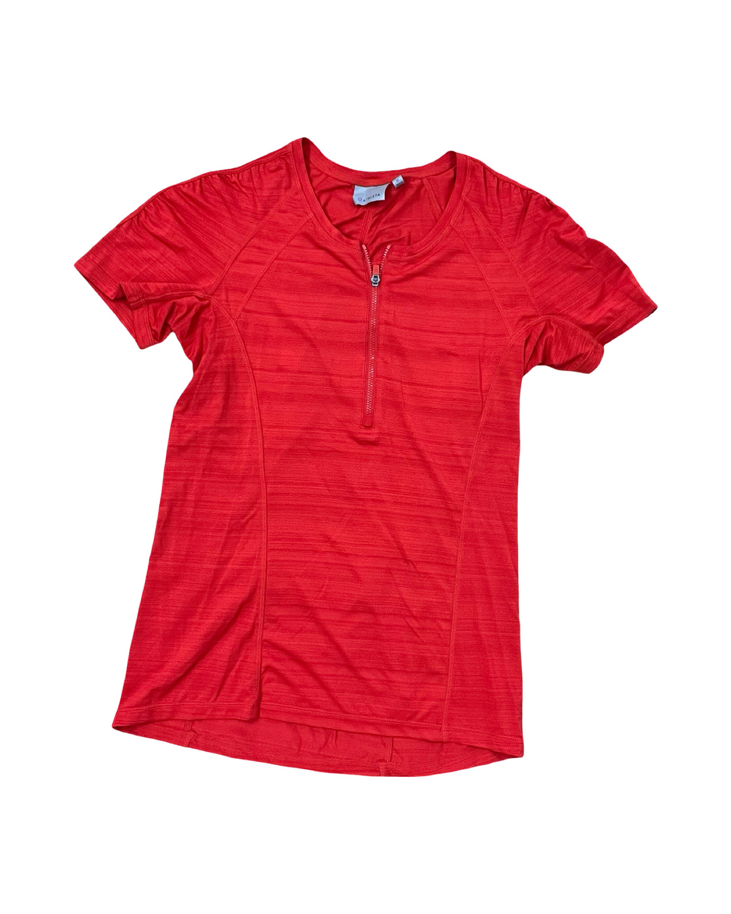 Athletic Top Ss By Athleta In Red, Size:M