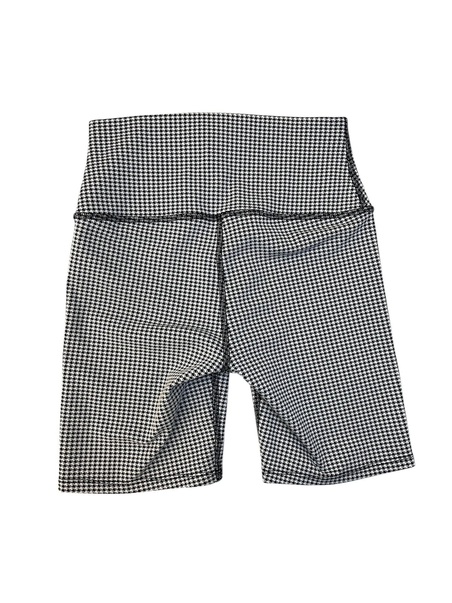 Athletic Shorts By Alo In Checkered Pattern, Size:Xs