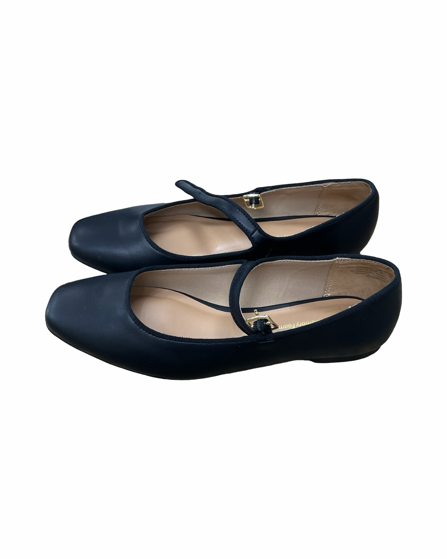 Shoes Flats By Time And Tru In Black, Size:8