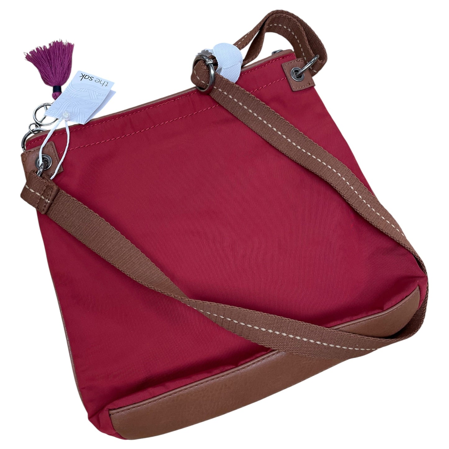 Crossbody By The Sak In Brown & Red, Size:Medium
