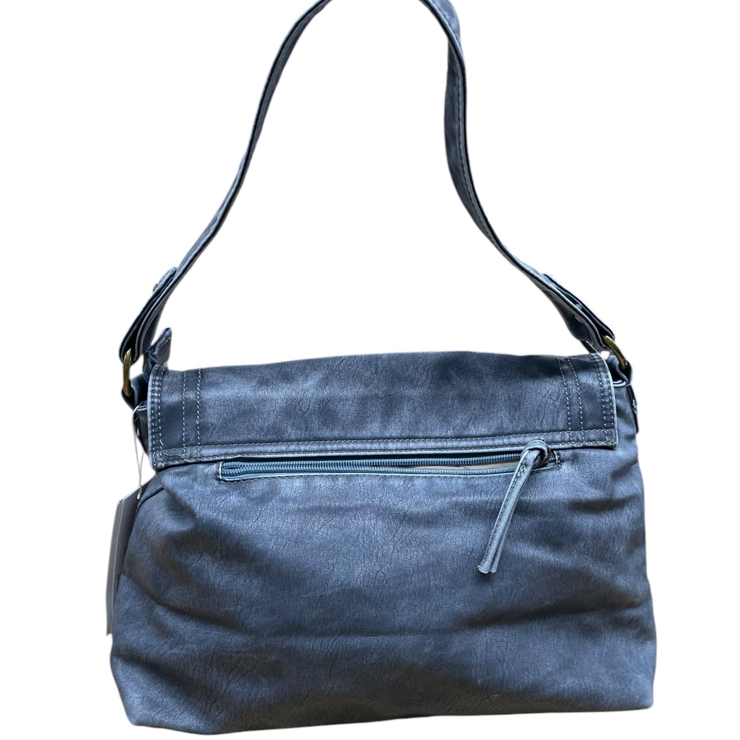 Handbag By Angel Kiss In Blue, Size:Medium
