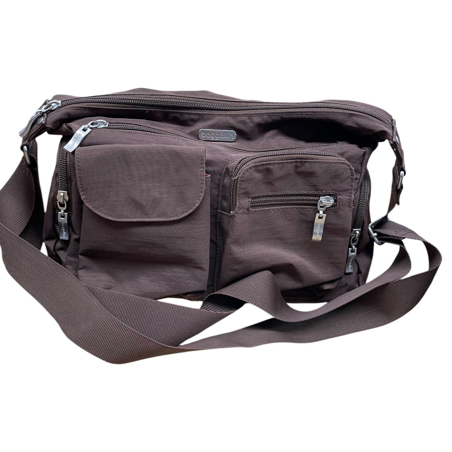 Crossbody By Baggallini In Brown, Size:Medium