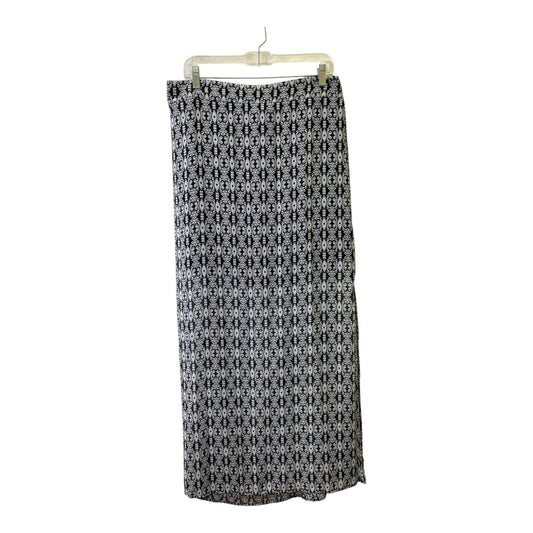 Skirt Maxi By Maurices In Black & White, Size:Xl