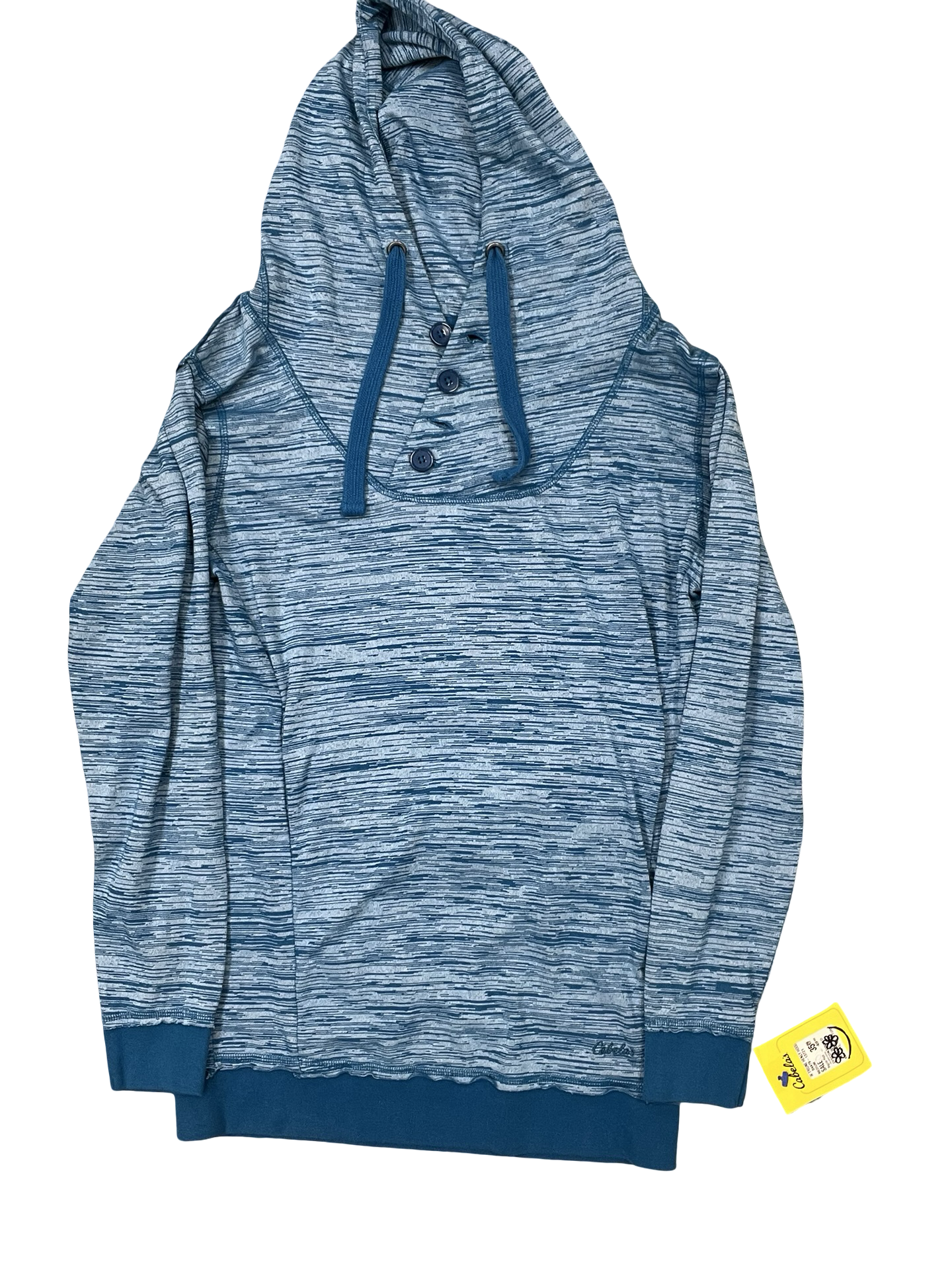 Sweatshirt Hoodie By Cabelas In Blue, Size:M