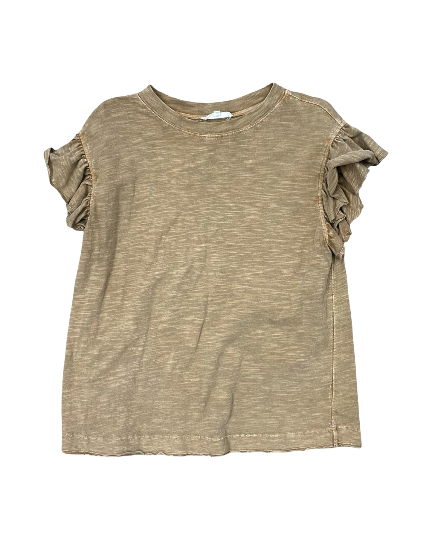 Top Ss By Easel In Tan, Size:S