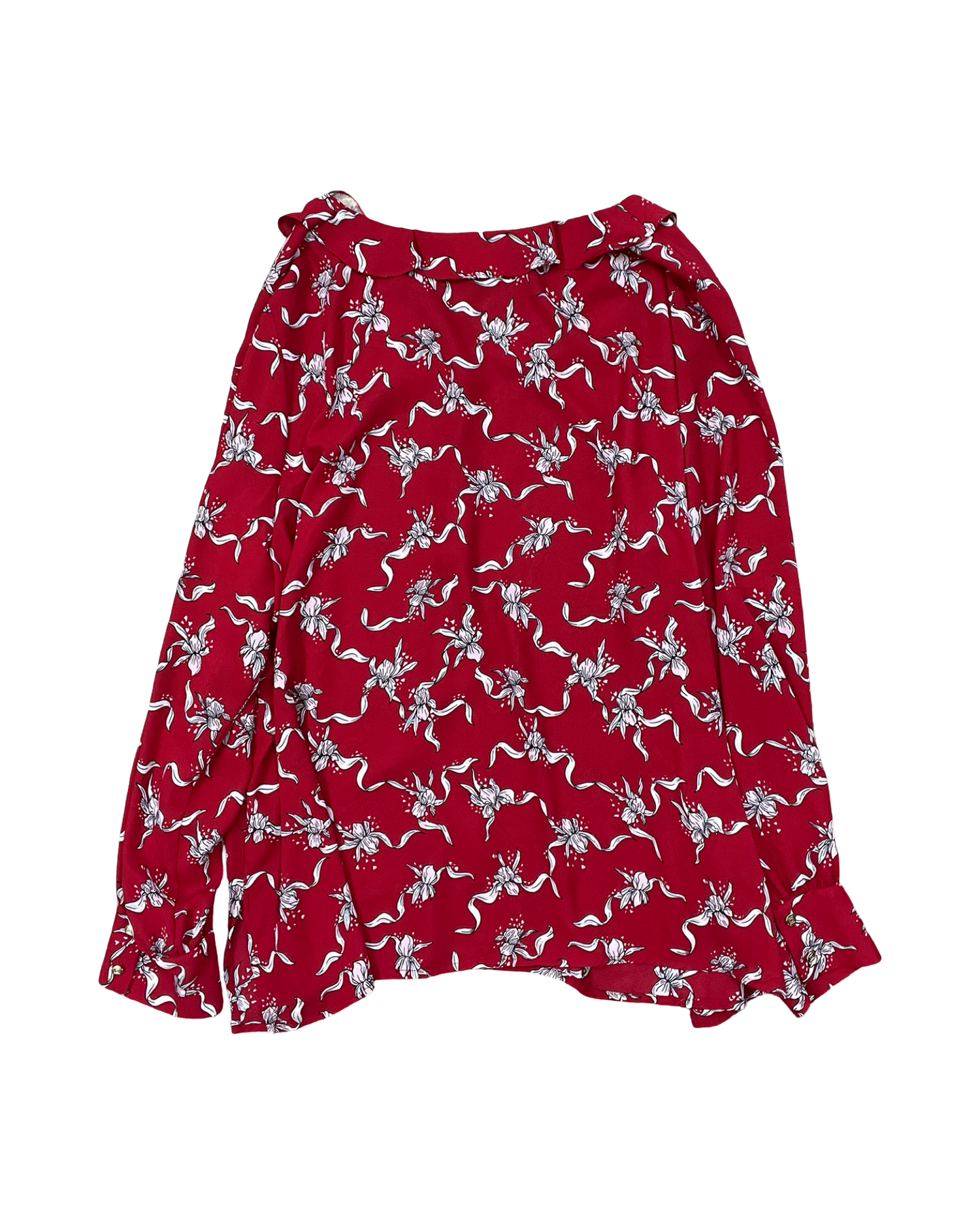 Top Ls By Liz Claiborne In Red, Size:1X