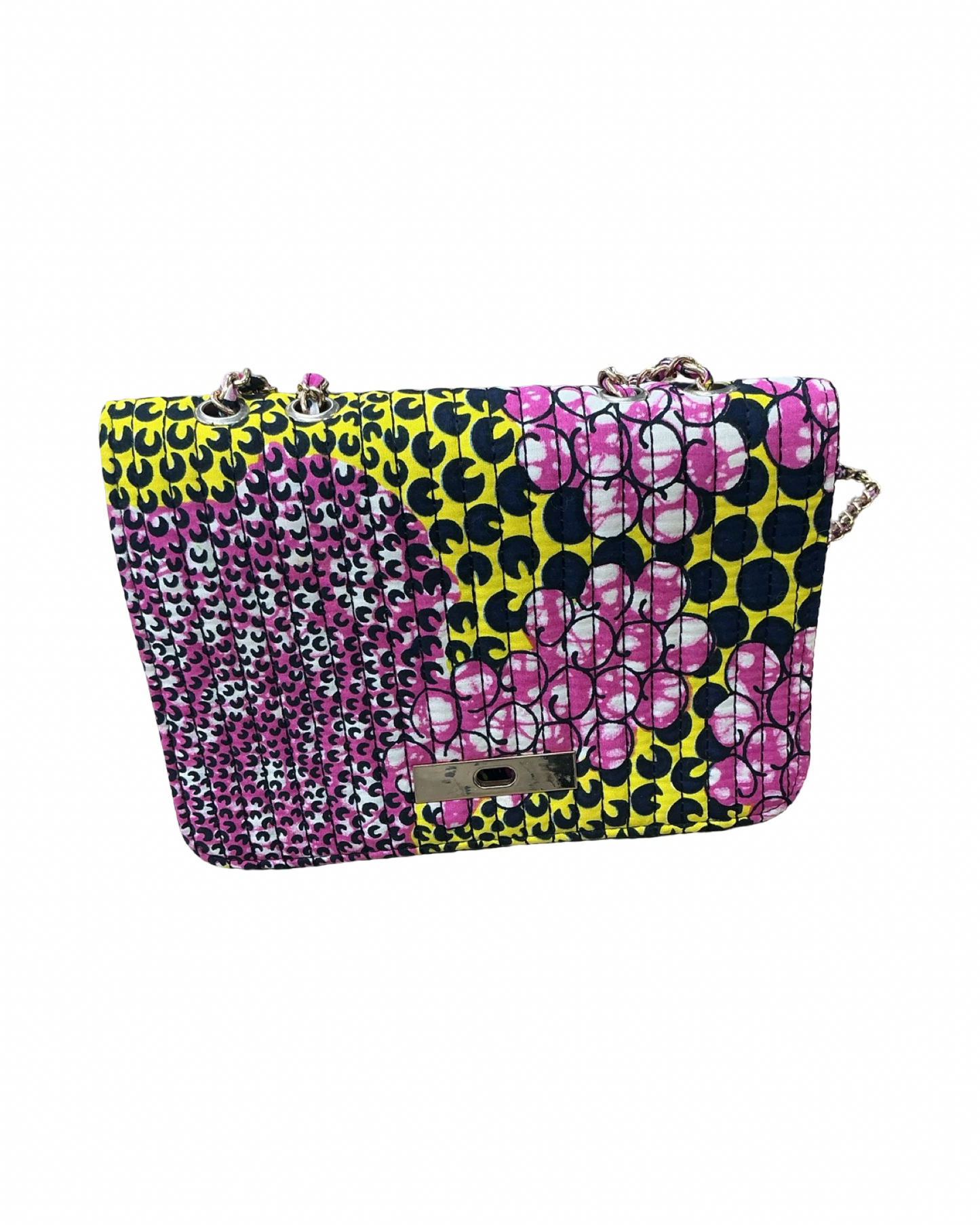 Crossbody By Clothes Mentor In Black & Pink, Size:Small