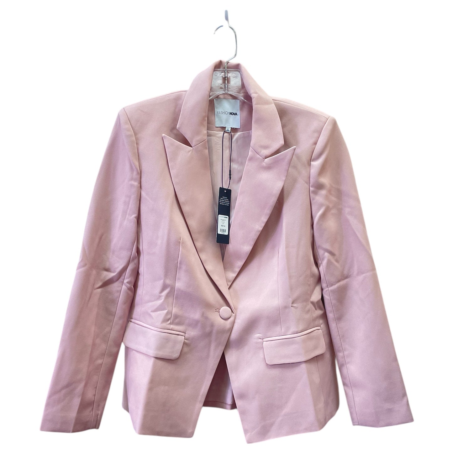 Blazer By Fashion Nova In Pink, Size:M