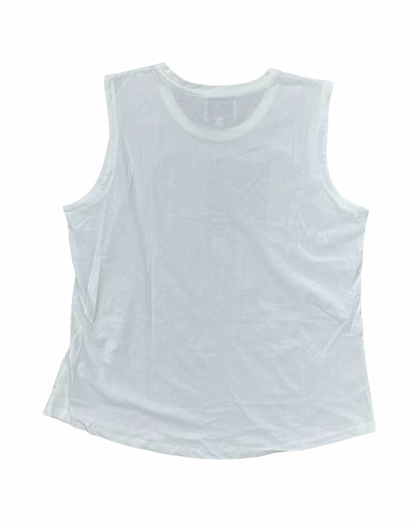 Top Sleeveless By Clothes Mentor In Cream, Size:1X