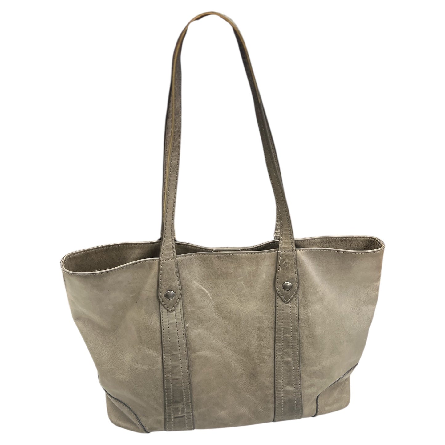 Handbag Designer By Frye In Grey, Size:Large