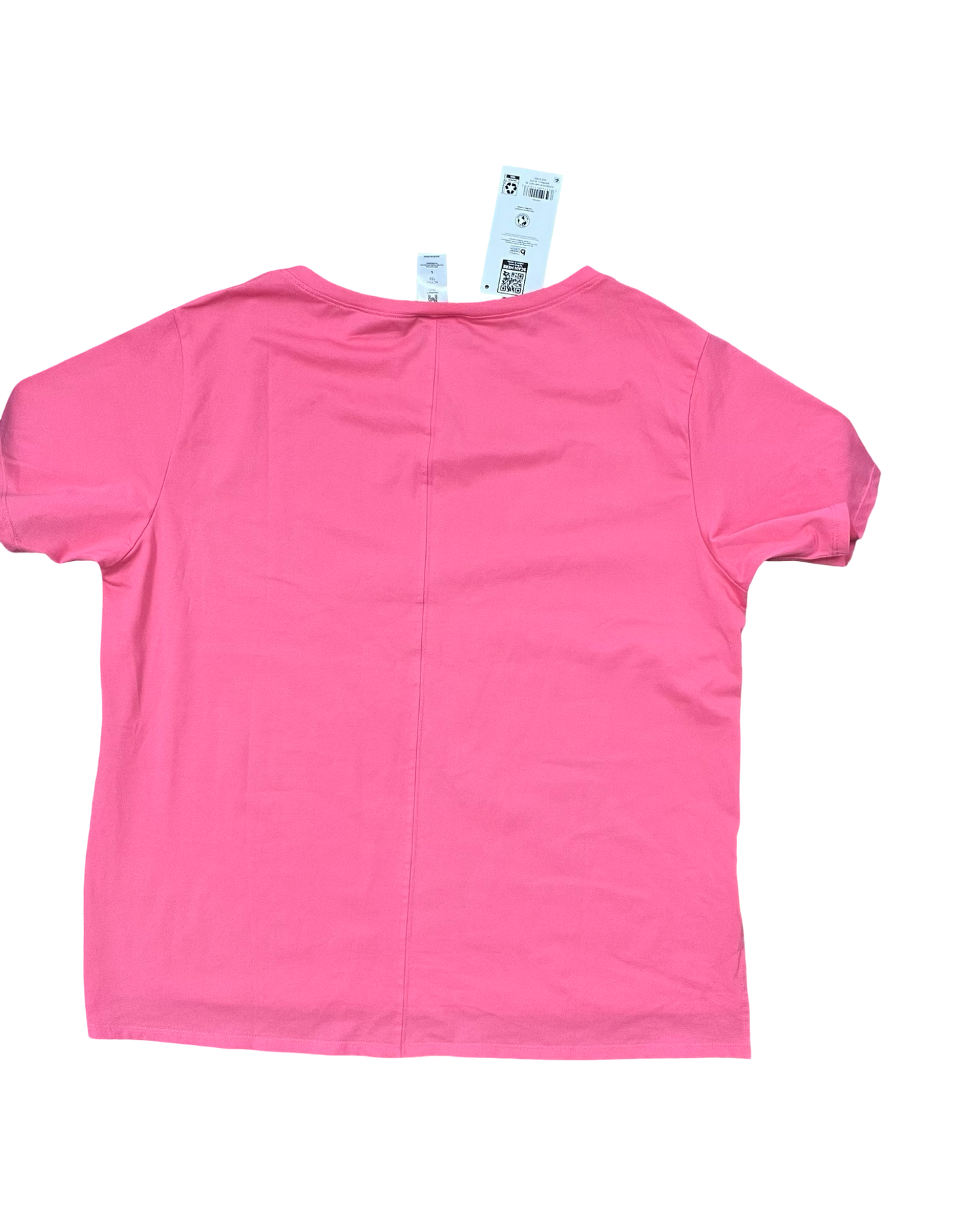 Top Ss Basic By Members Mark In Pink, Size:L