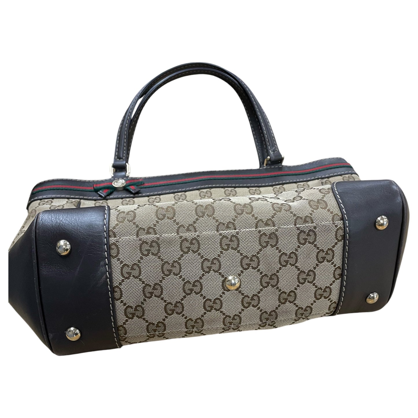 Tote Luxury Designer By Gucci In Brown, Size:Medium