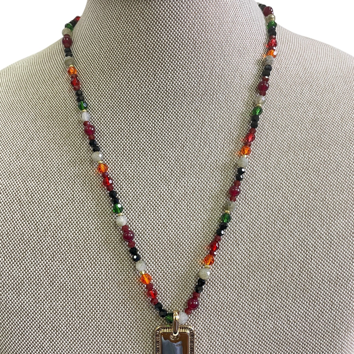 Necklace Pendant By J. Crew In Multi