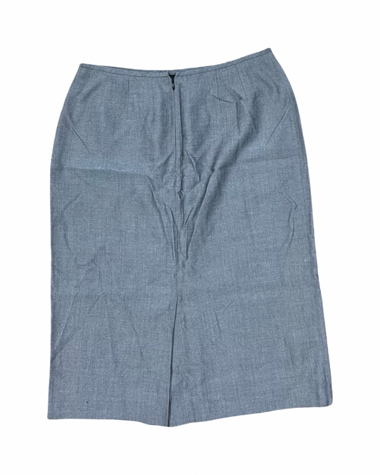 Skirt Midi By Kasper In Grey, Size:8