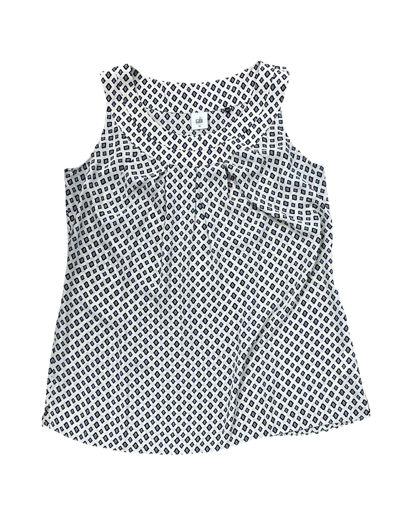 Top Sleeveless By Cabi In Cream, Size:Xl