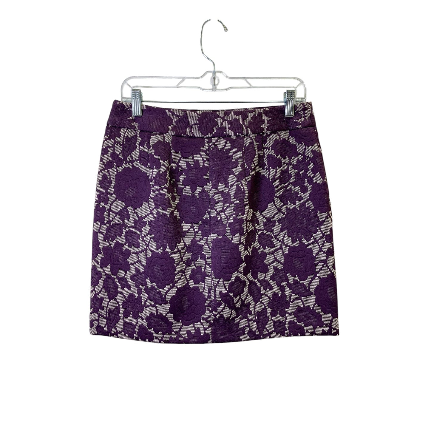 Skirt Mini & Short By Loft In Purple, Size:4