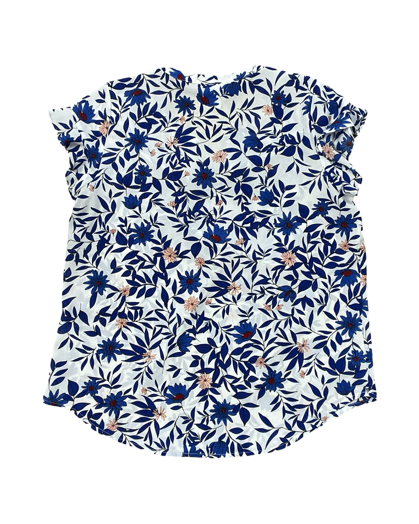 Top Ss By Liz Claiborne In Blue & White, Size:S
