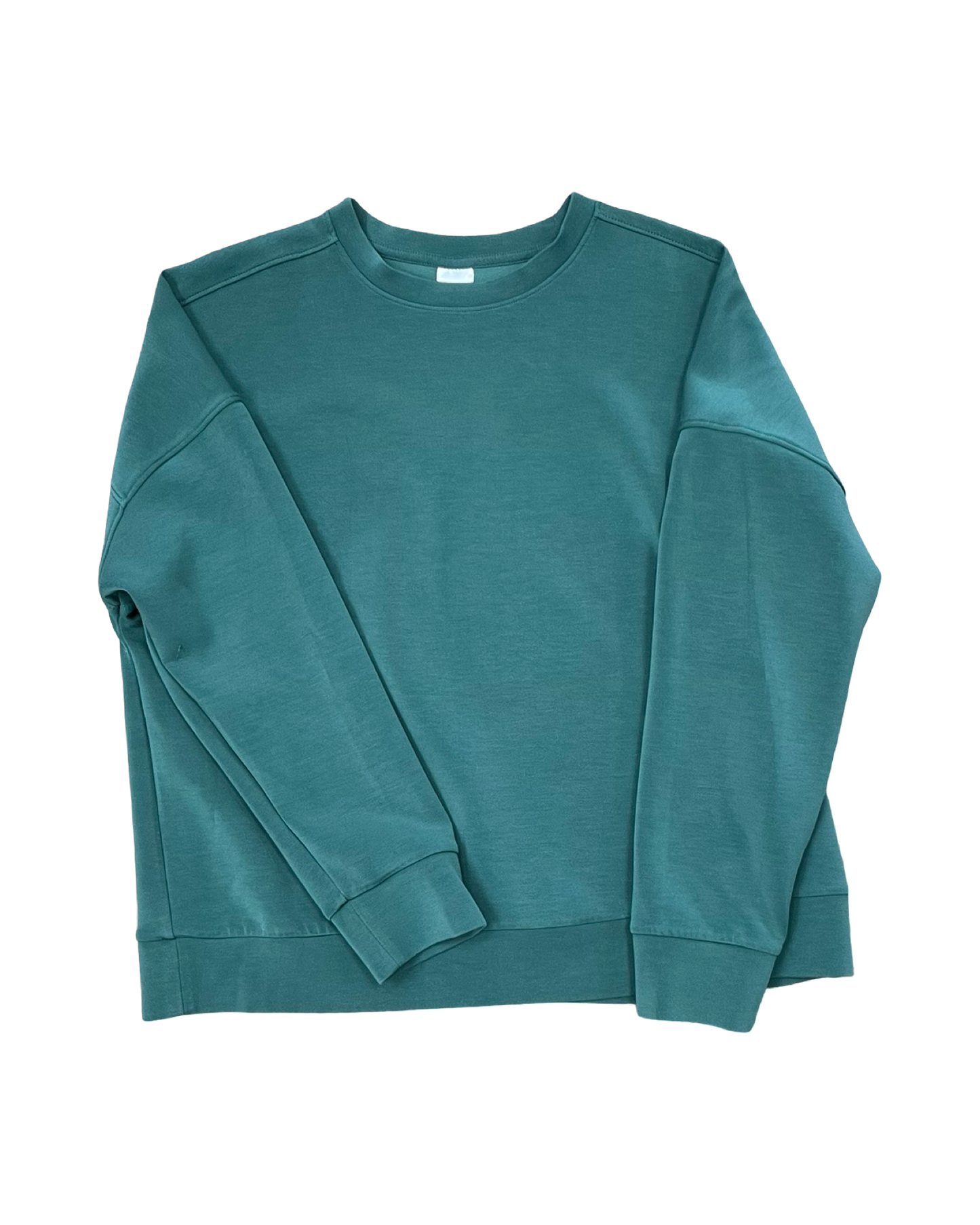 Sweatshirt Crewneck By Members Mark In Green, Size:L