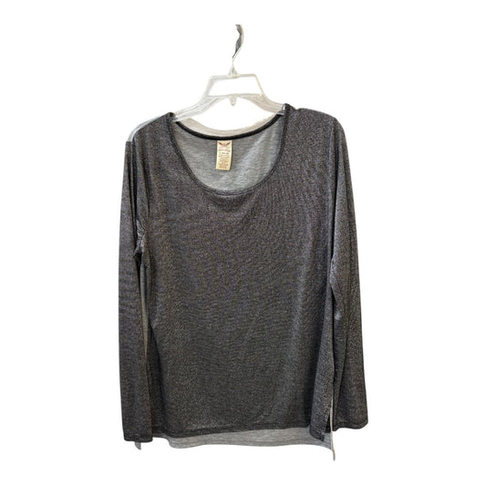 Top Ls By Faded Glory In Grey, Size:L