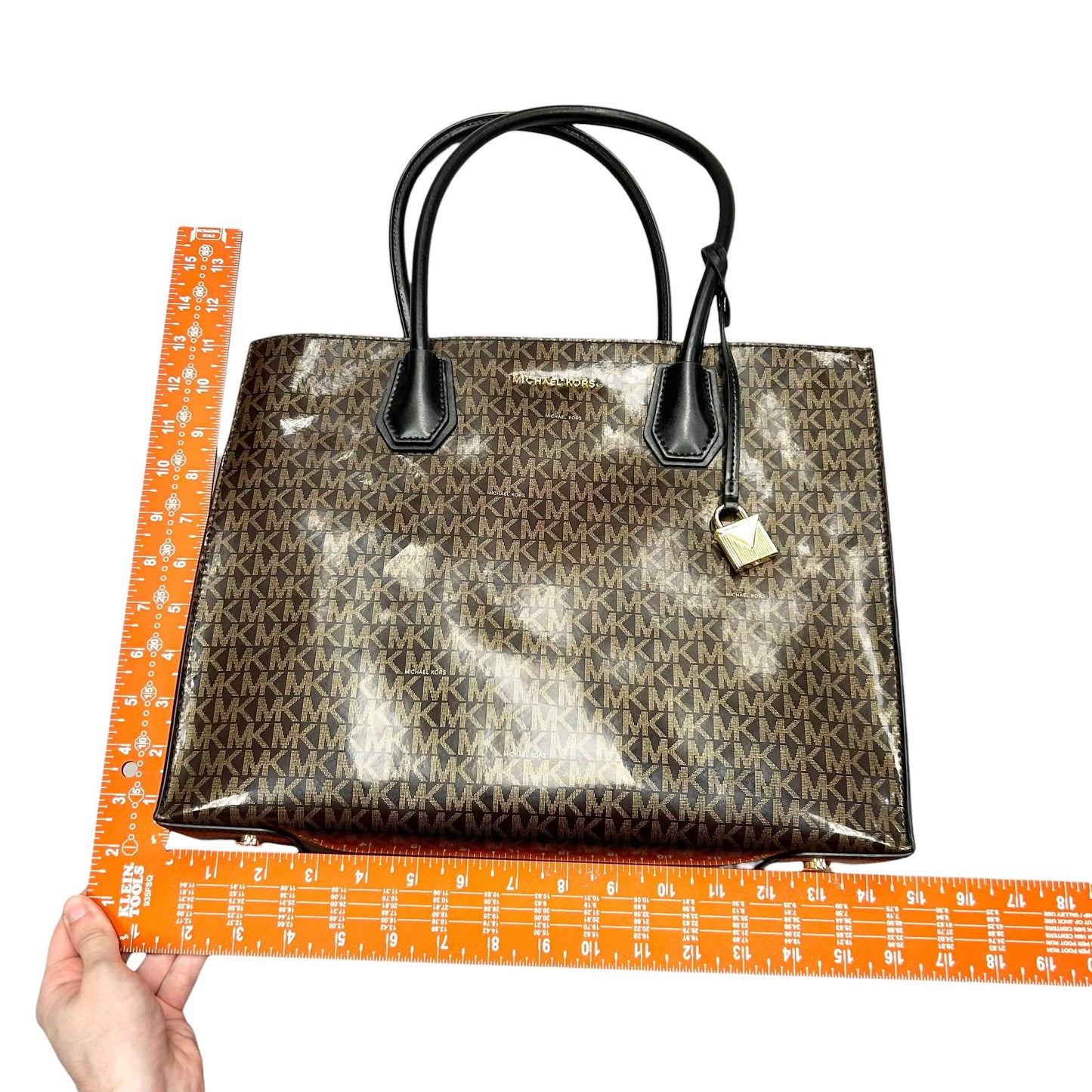 Handbag Designer By Michael Kors, Size: Large