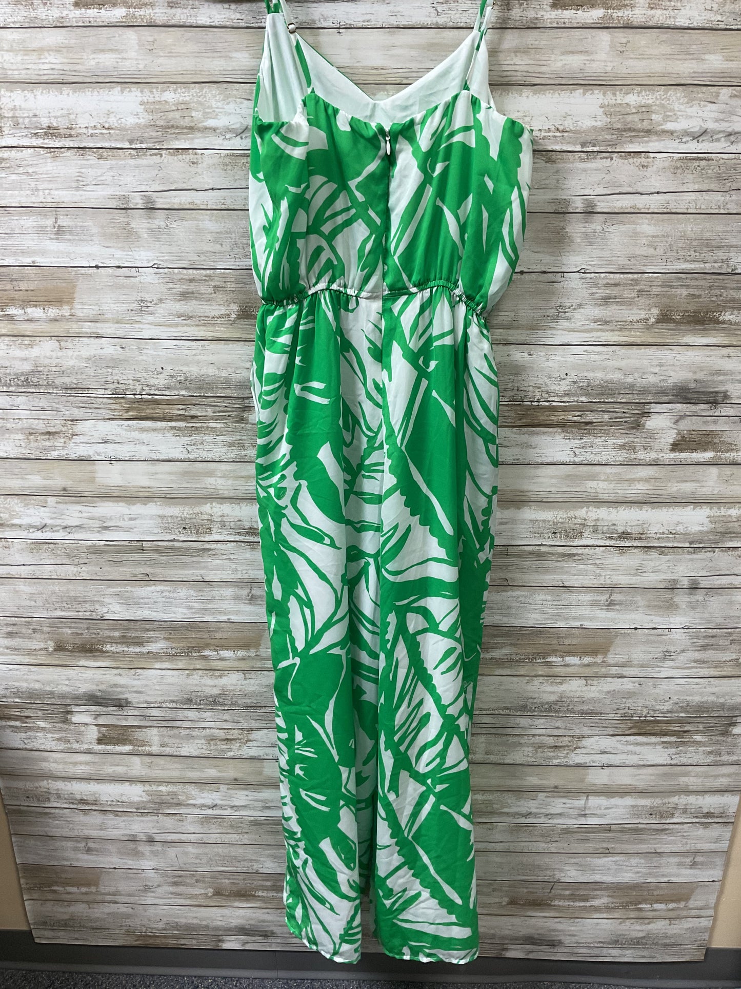 Jumpsuit By Target-Designer In Green & White, Size:S