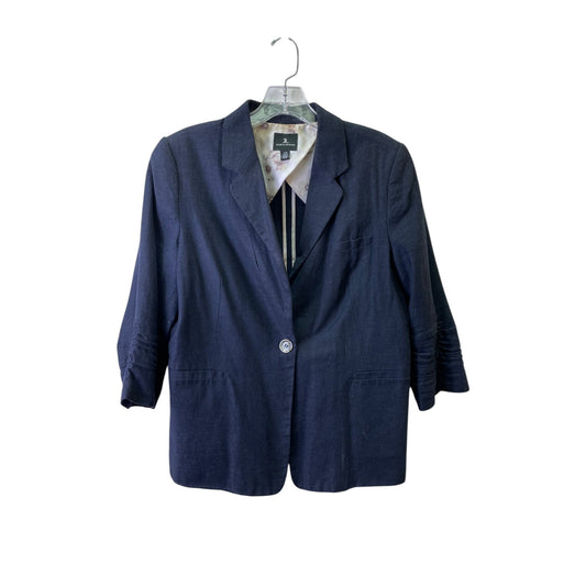 Blazer By Jules & Leopold In Navy, Size:L