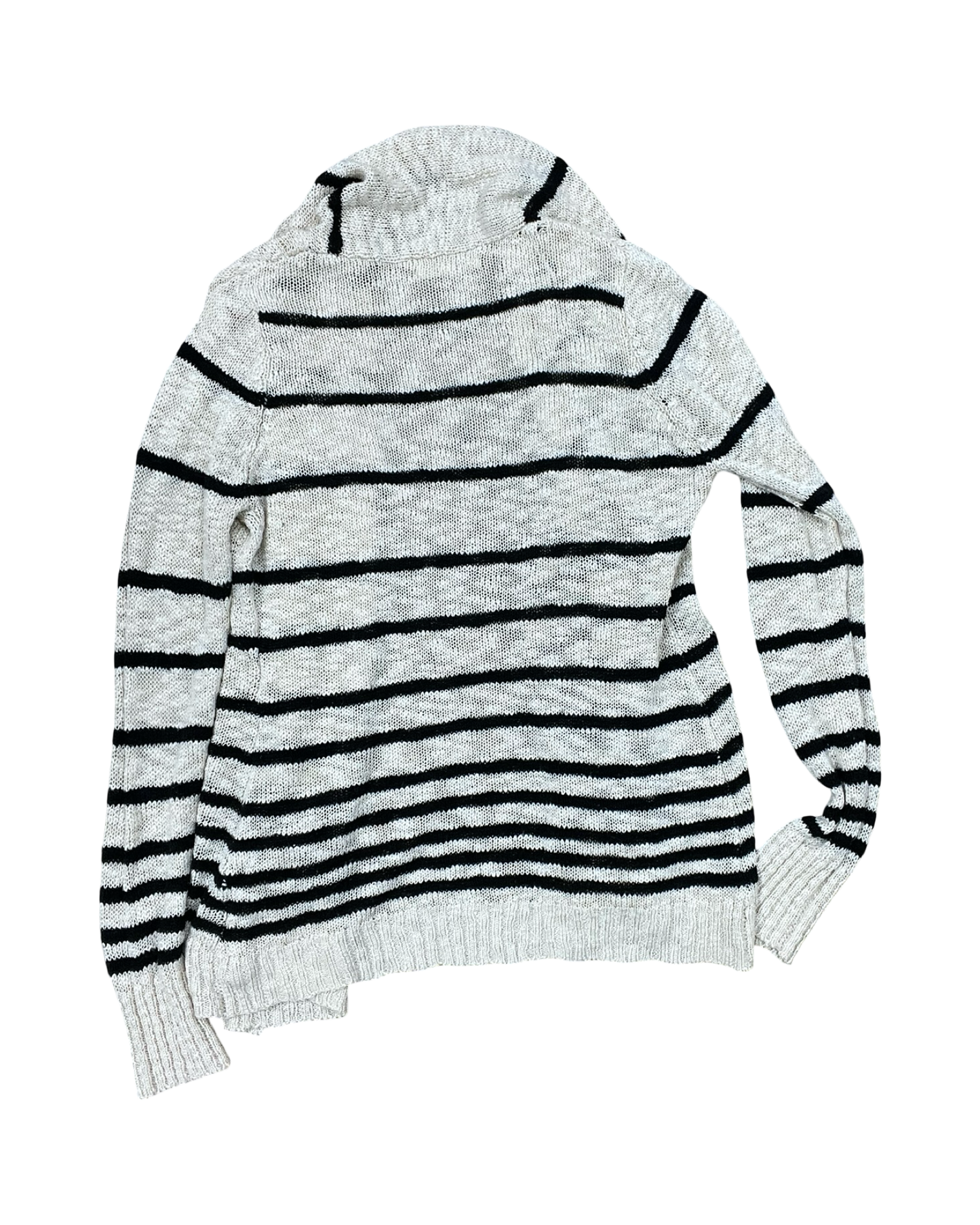Sweater Cardigan By Pink Rose In Cream, Size:Xl