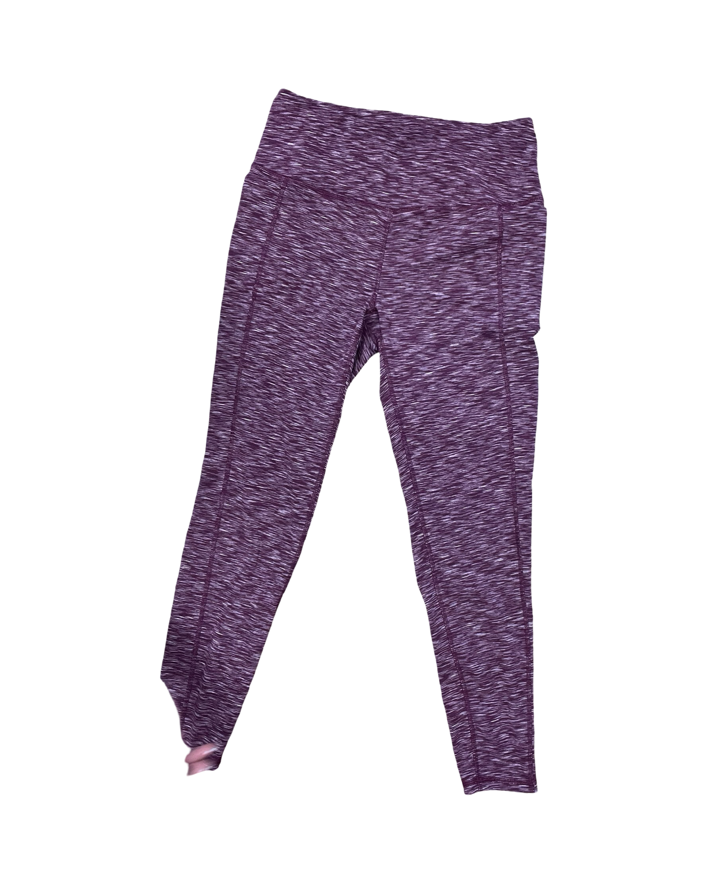 Athletic Leggings By Spyder In Purple, Size:L