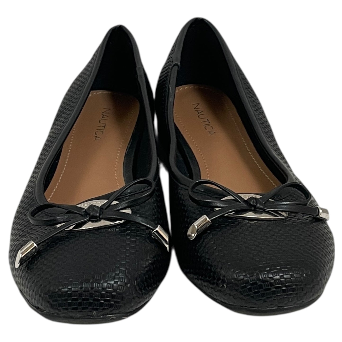 Shoes Flats By Nautica In Black, Size:8
