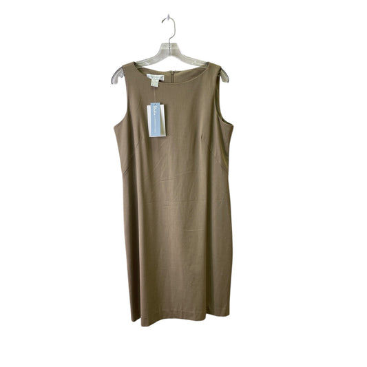 Dress Casual Short By London Times In Taupe, Size:L