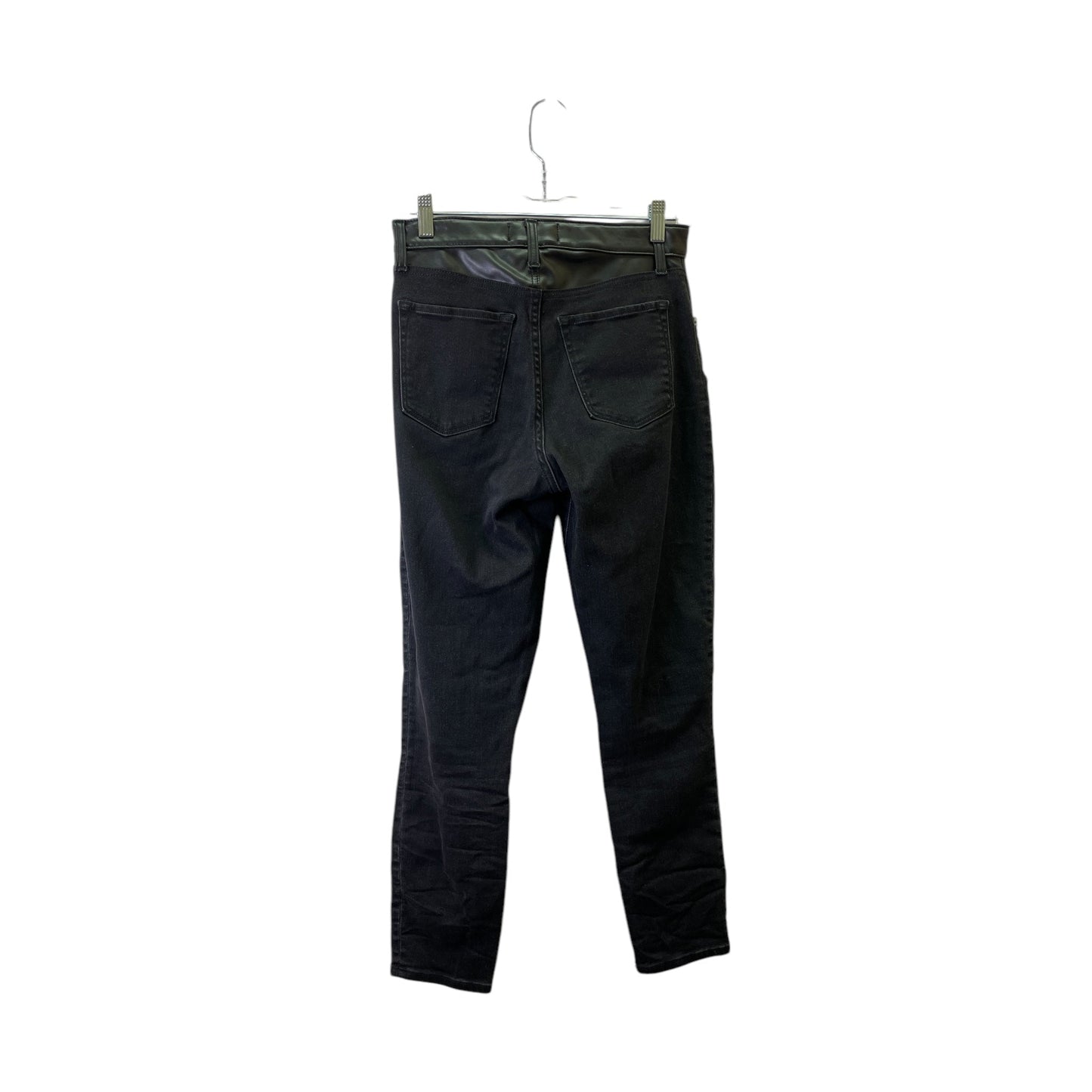 Jeans Skinny By Abercrombie And Fitch In Black Denim, Size:6