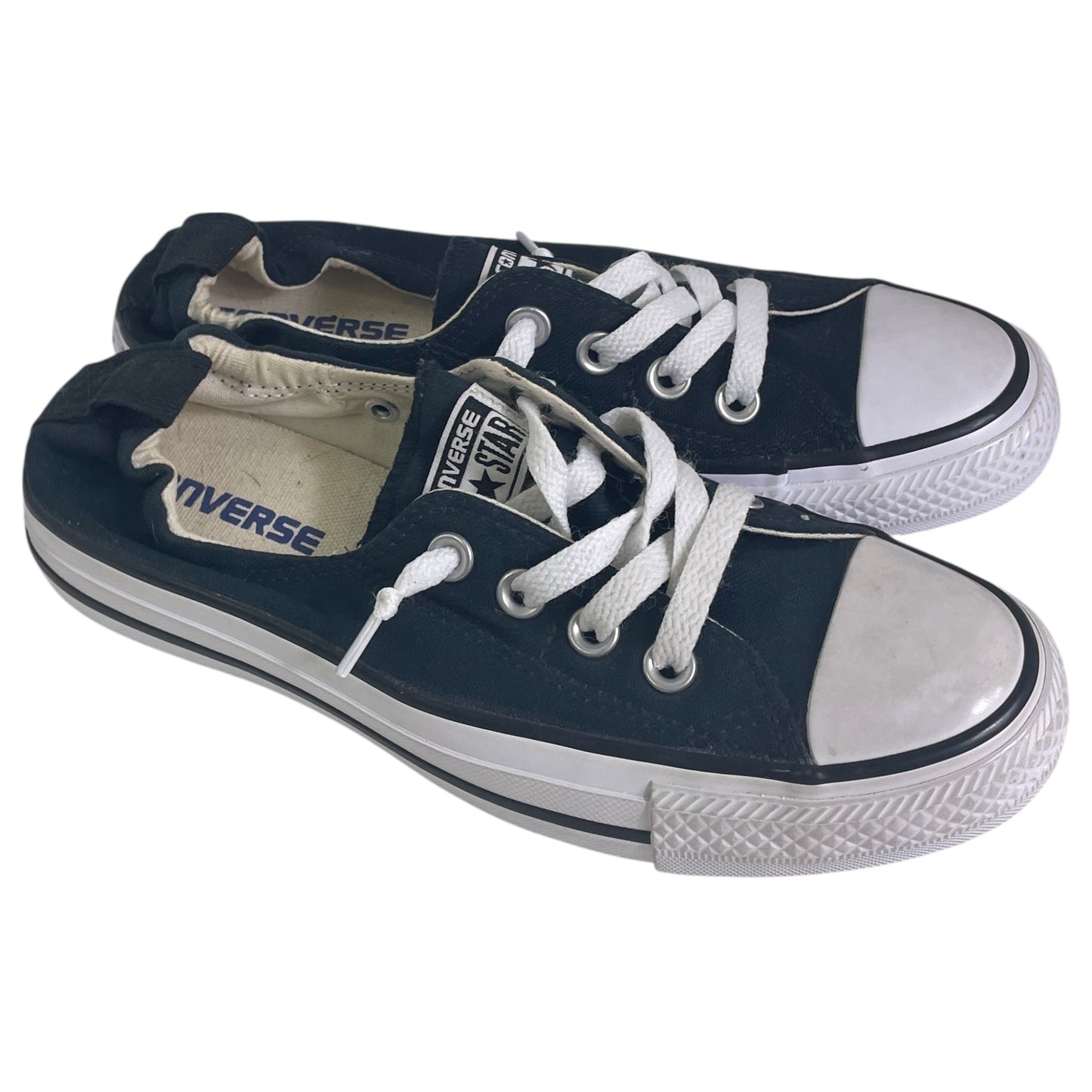 Shoes Sneakers By Converse In Black, Size:6