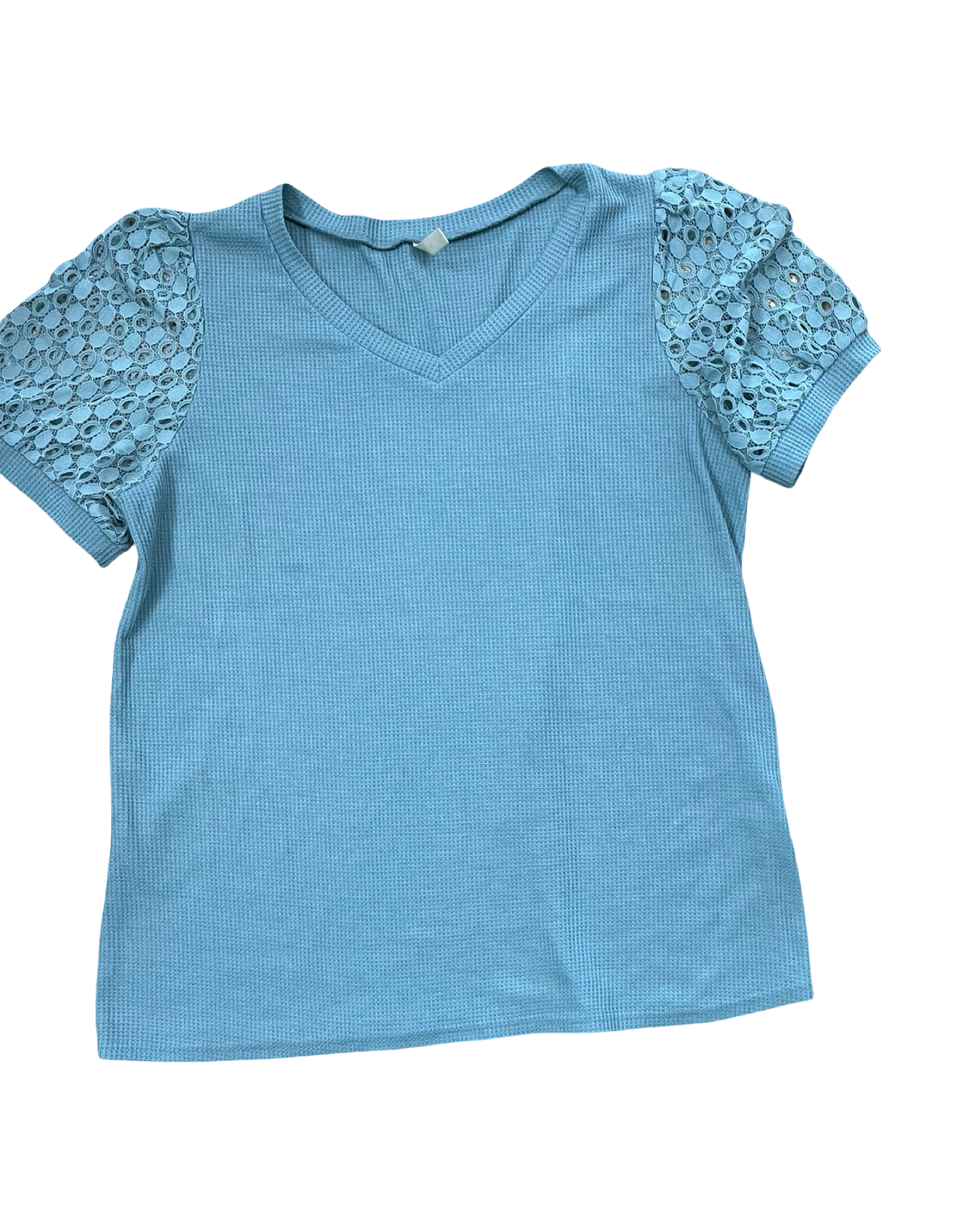 Top Ss By Clothes Mentor In Blue, Size:1X