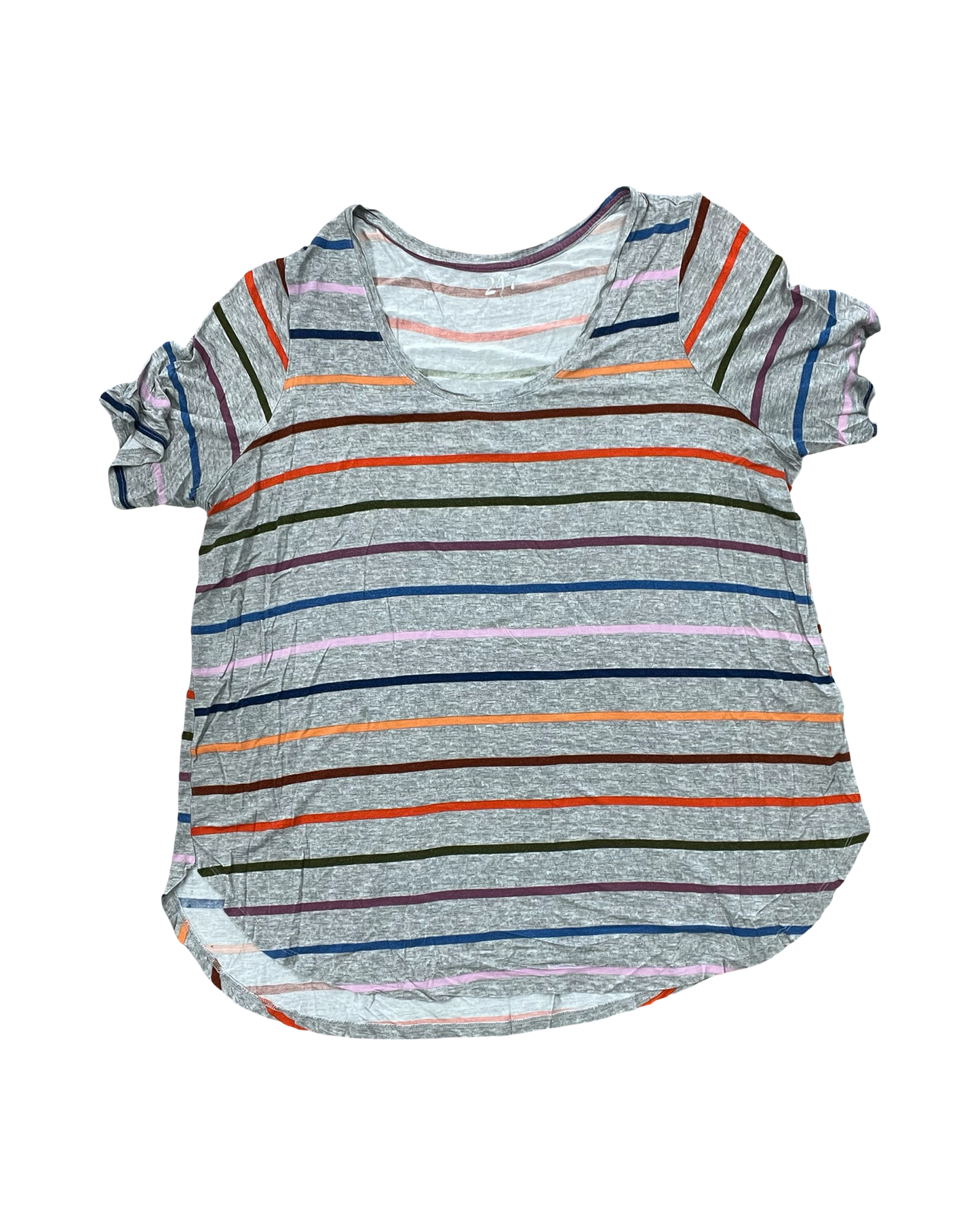 Top Ss By Maurices In Grey, Size:2X