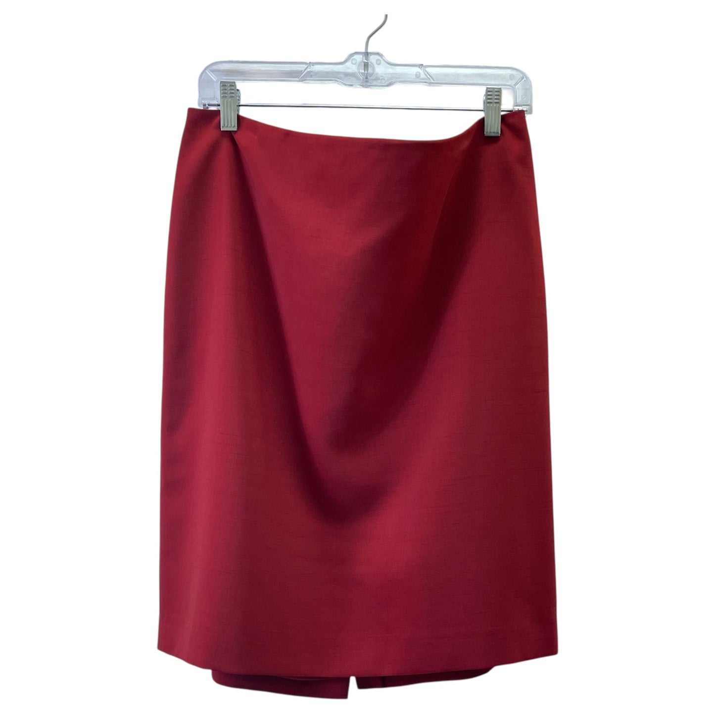 Skirt Suit 2Pc By Anne Klein In Red, Size:12