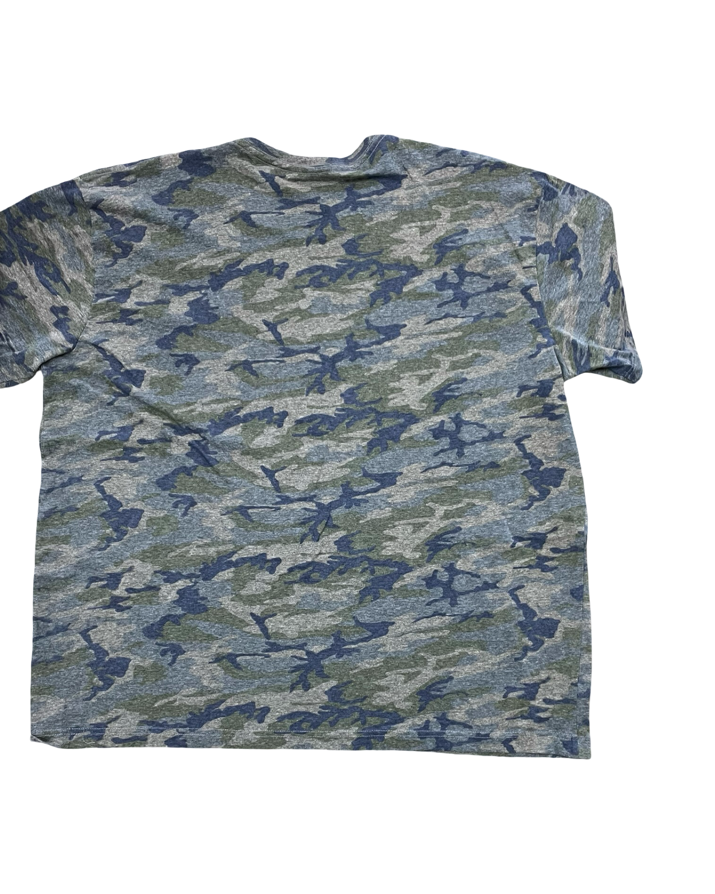 Top Ss By Clothes Mentor In Camouflage Print, Size:2X