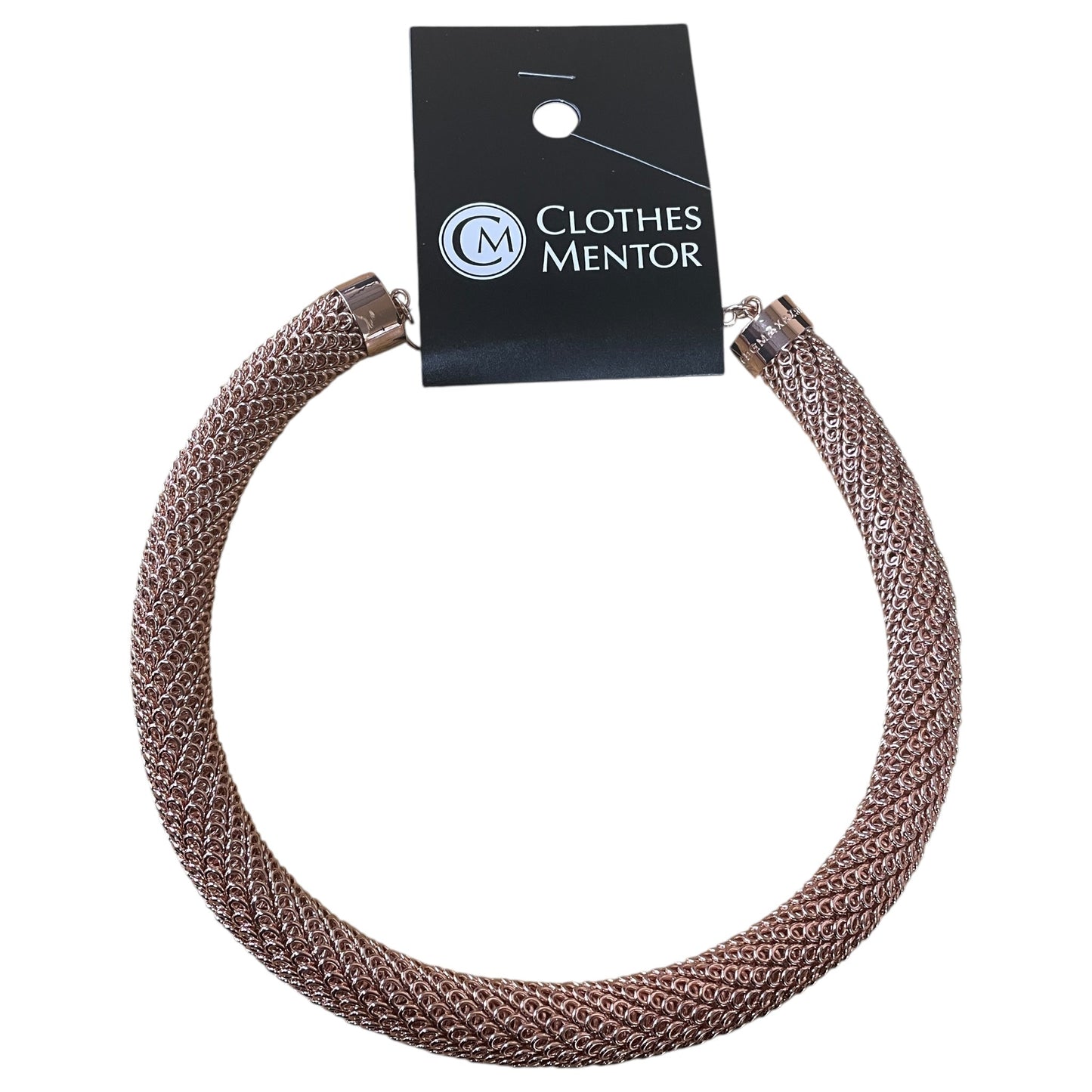 Necklace Statement By Bcbgmaxazria In Rose Gold