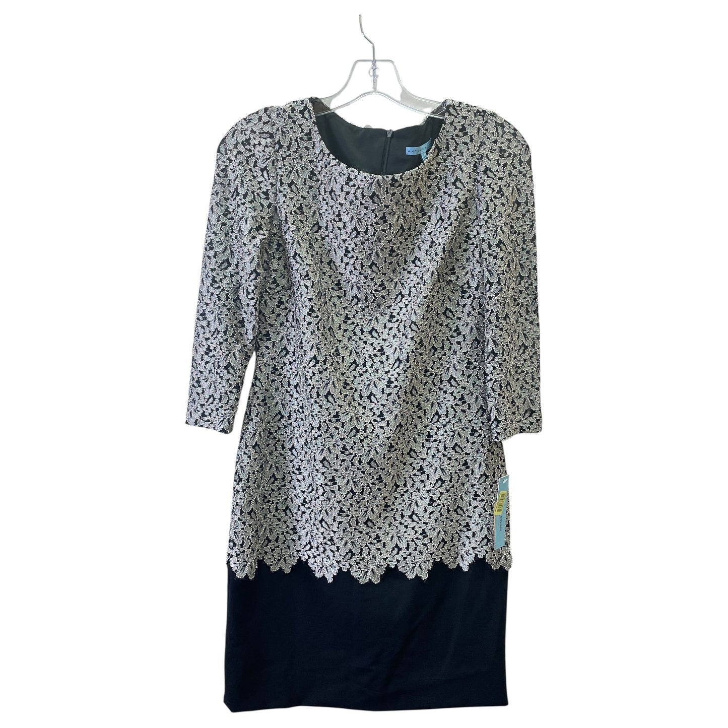 Dress Work By Antonio Melani In Black & White, Size:Xs