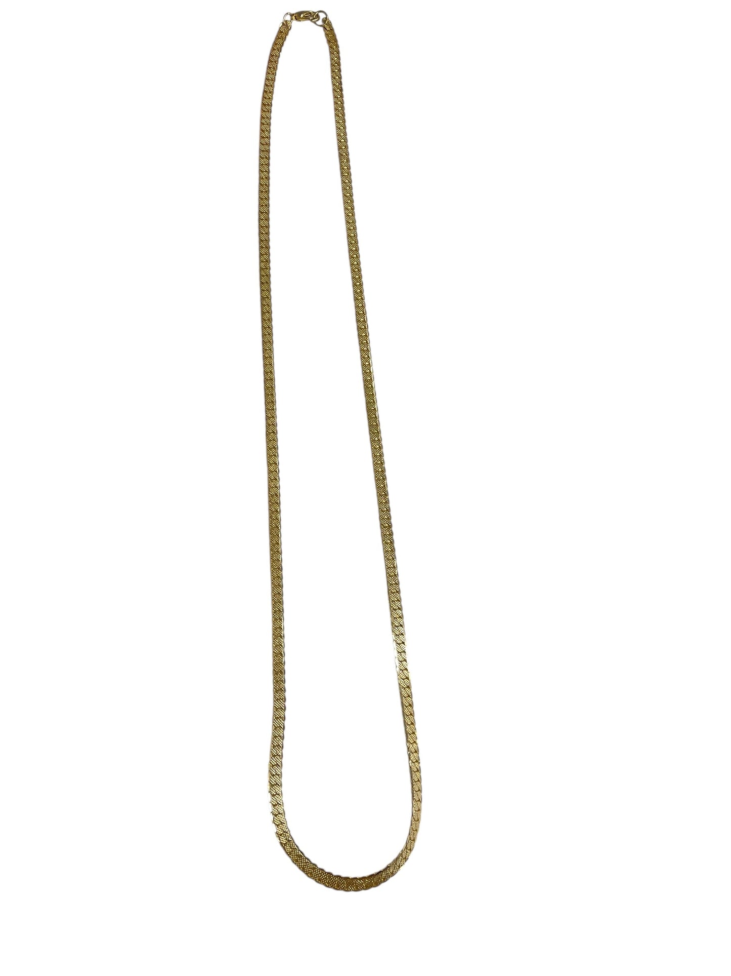 Necklace Chain By Clothes Mentor In Gold