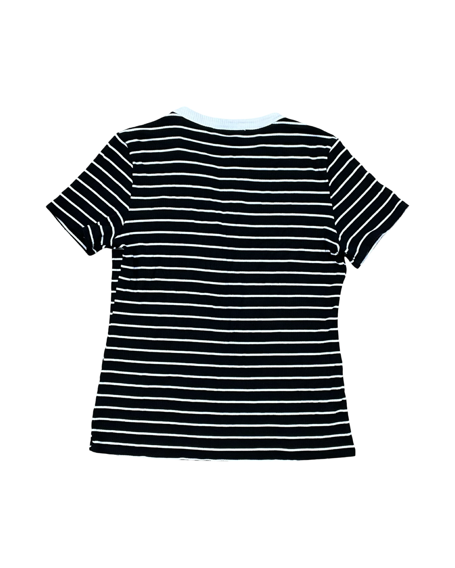 Top Ss By Clothes Mentor In Black & White, Size:L