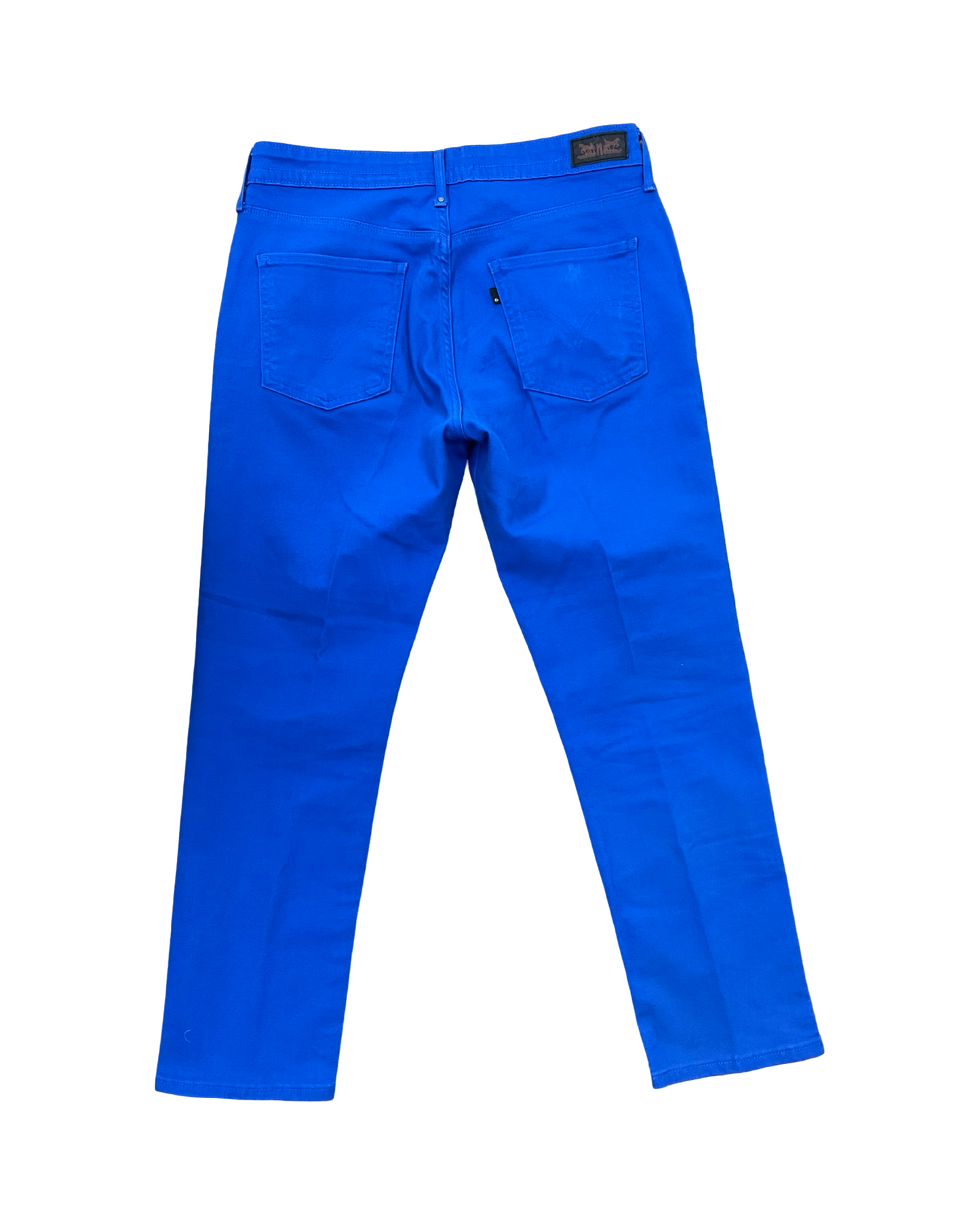 Jeans Skinny By Levis In Blue Denim, Size:10