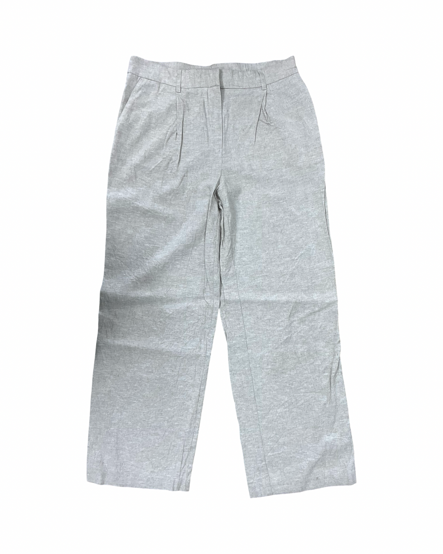 Pants Linen By Rachel Zoe In Beige, Size:8