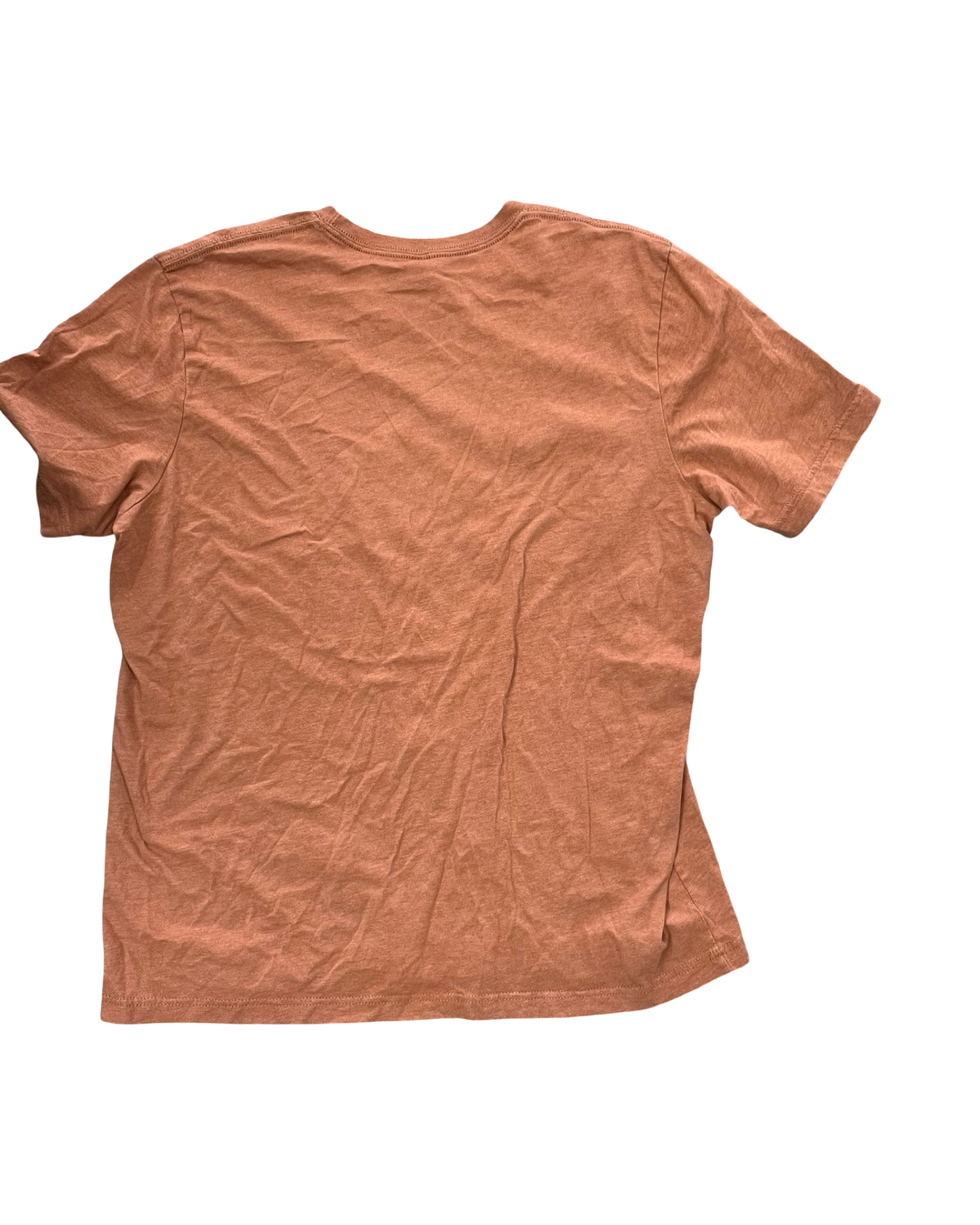 Top Ss By Bella + Canvas In Orange, Size:Xl