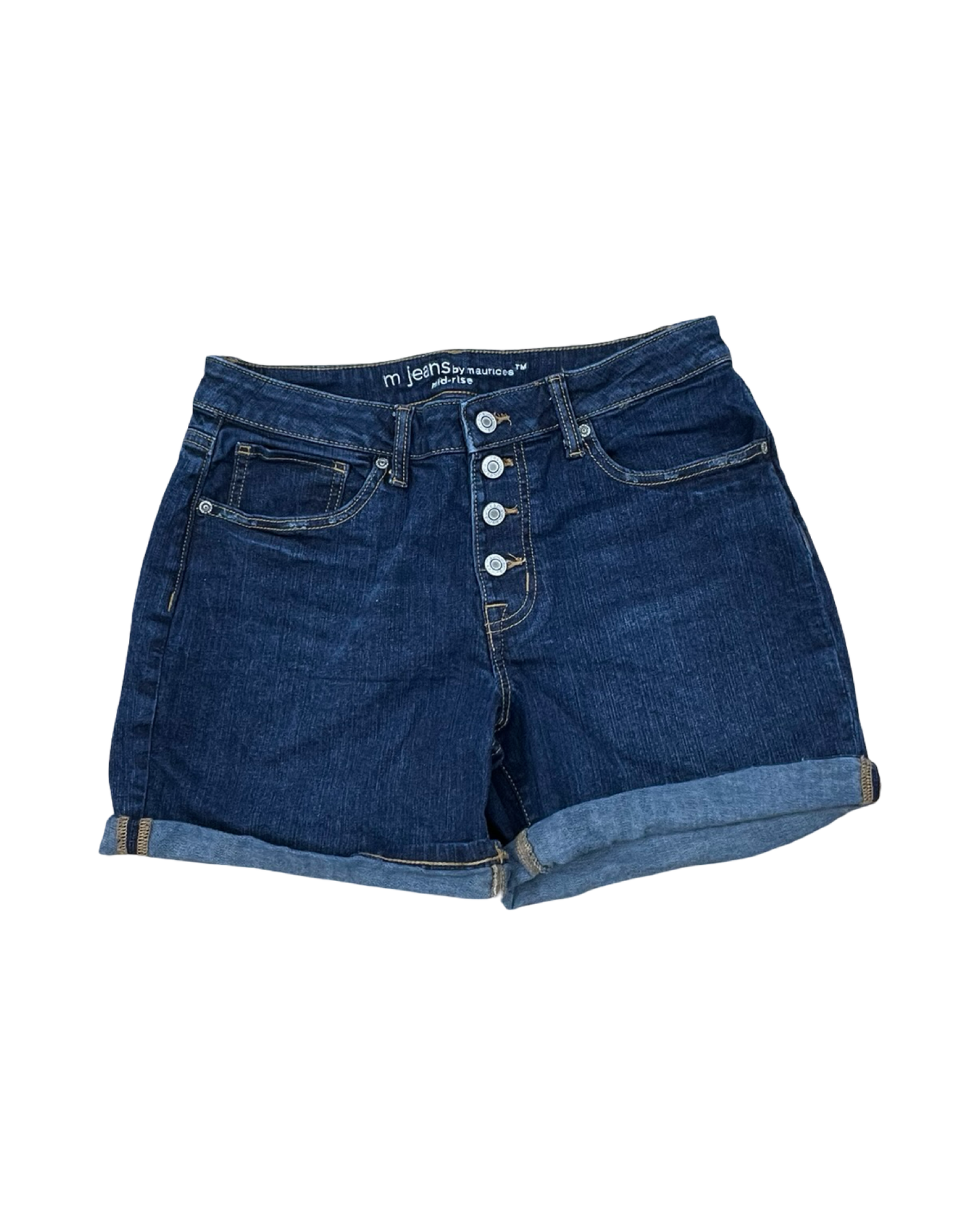 Shorts By Maurices In Blue Denim, Size:10