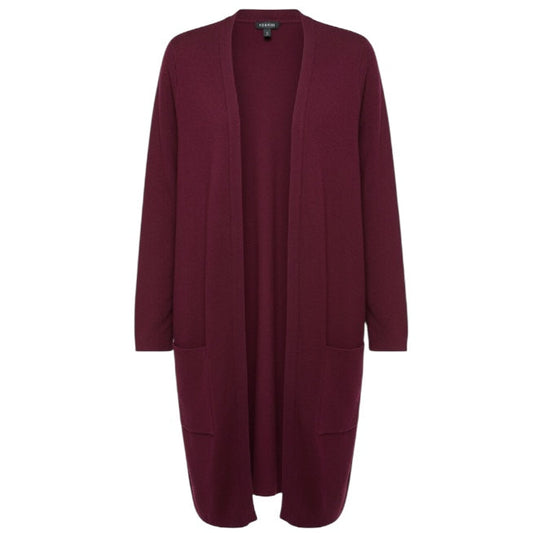 Everyday Soft Duster Open Front Sweater By Torrid In Purple, Size: 2X
