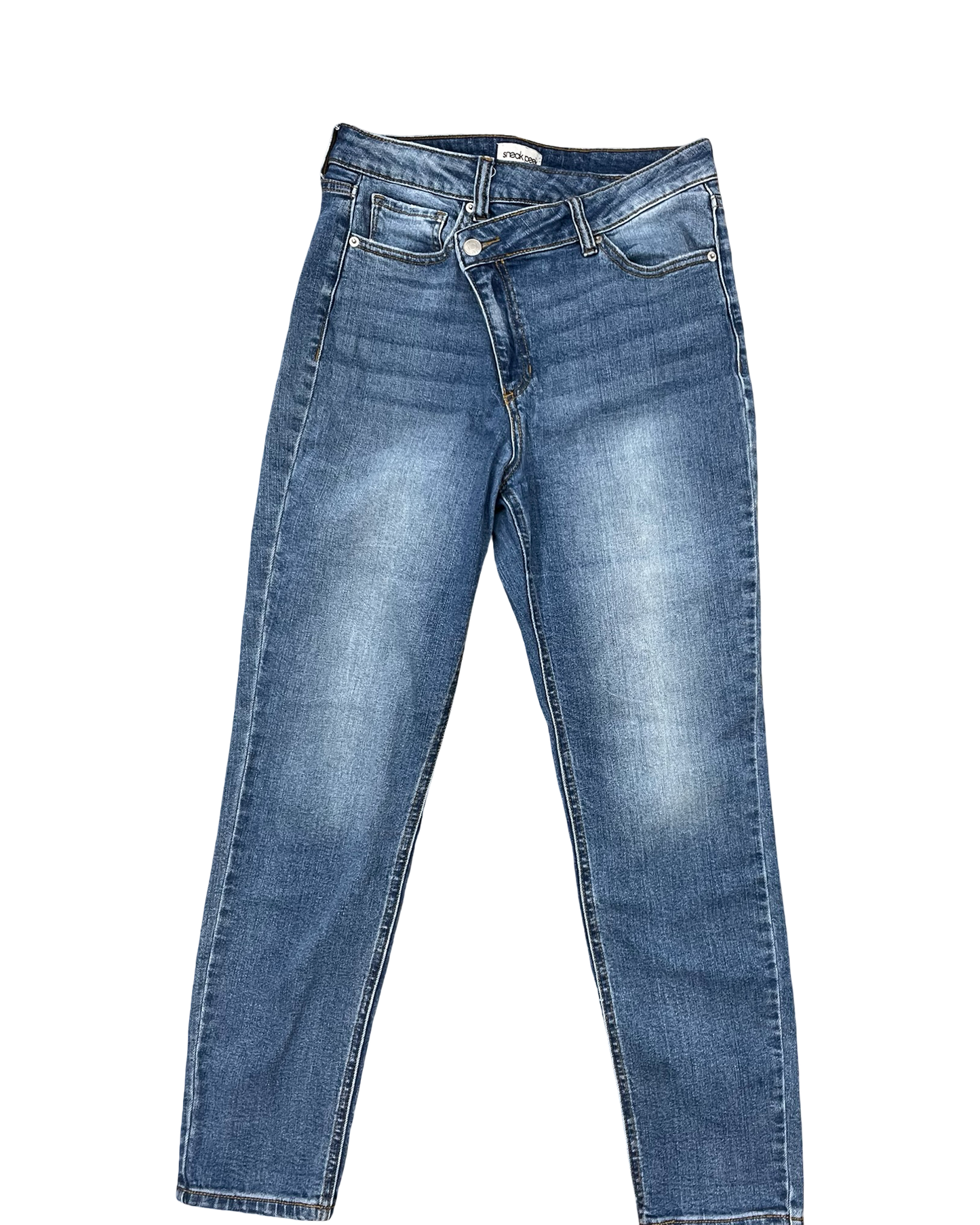 Jeans Skinny By Sneak Peek In Blue Denim, Size:6