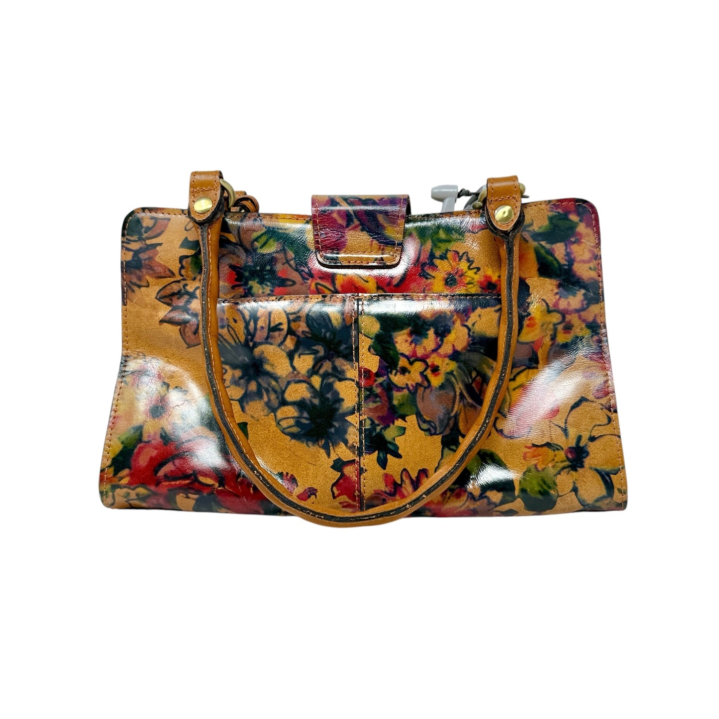 Rienzo Satchel In Summer Drawing Designer By Patricia Nash, Size: Medium