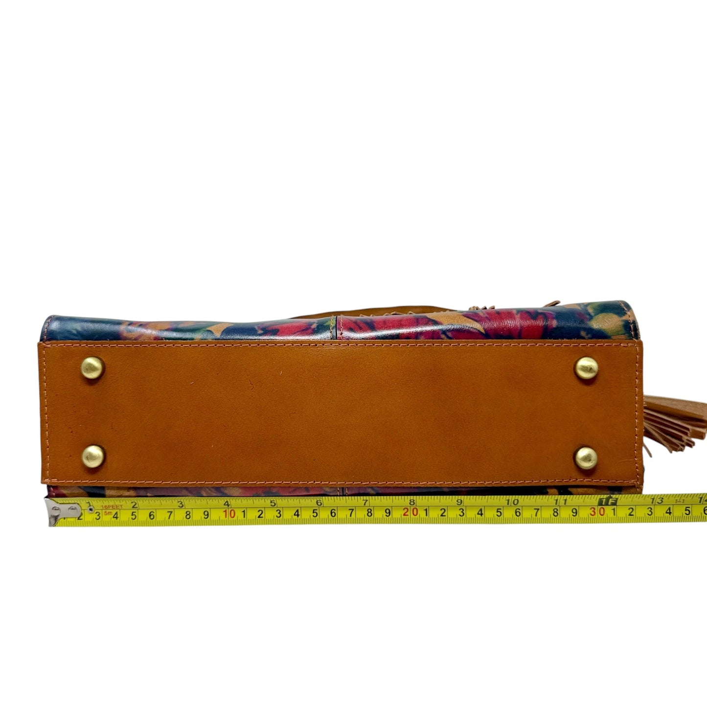 Rienzo Satchel In Summer Drawing Designer By Patricia Nash, Size: Medium