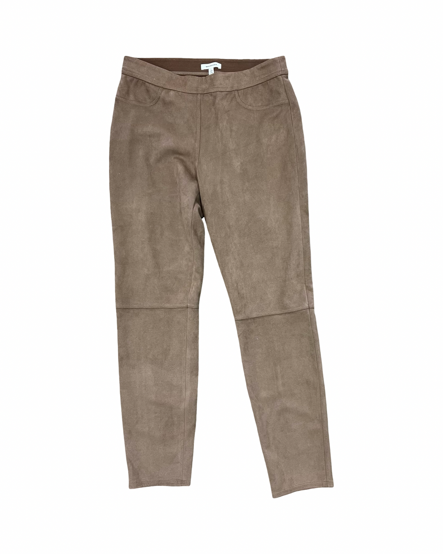 Pants Leggings By Max Studio In Brown, Size:L
