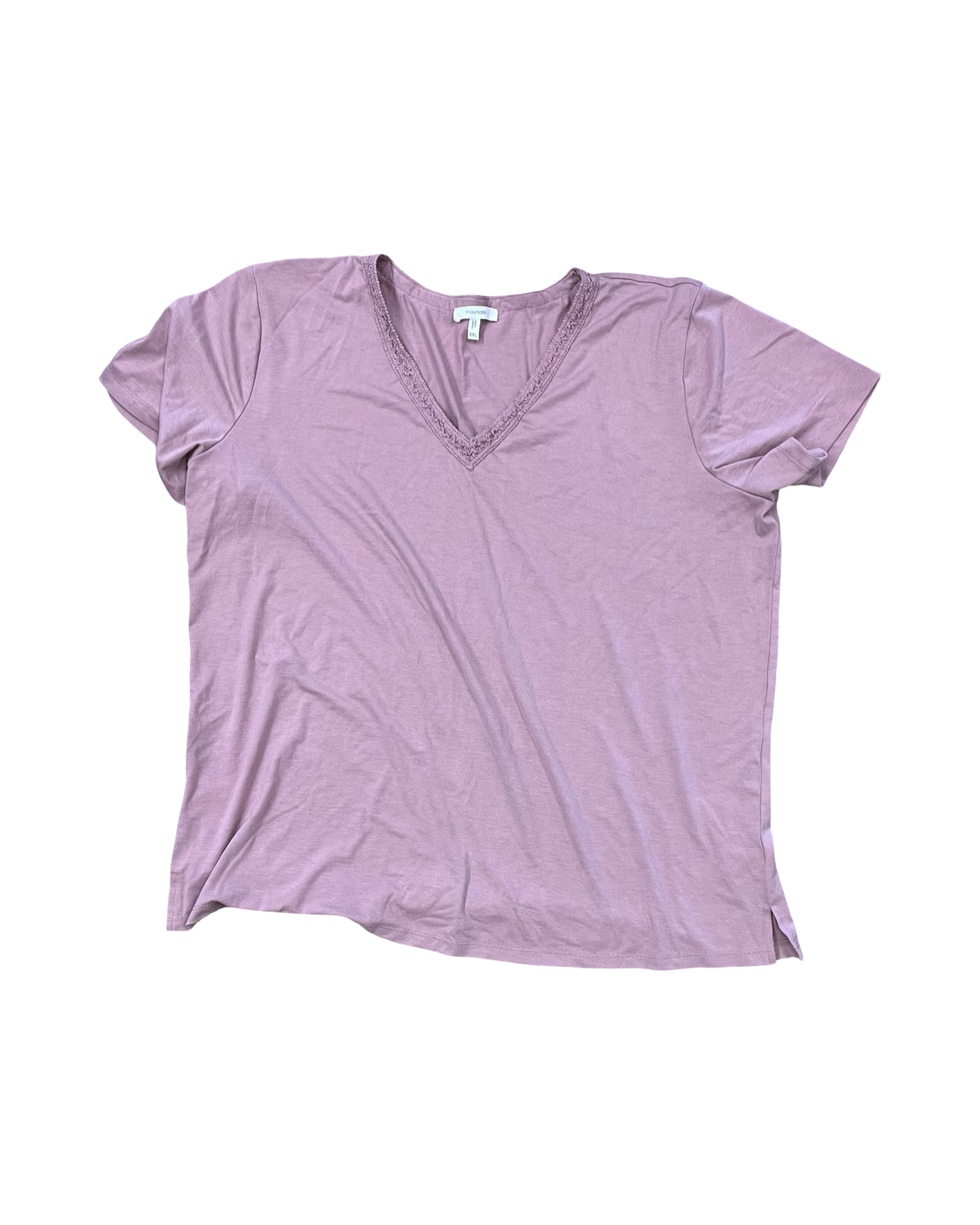 Top Ss By Maurices In Pink, Size:1X